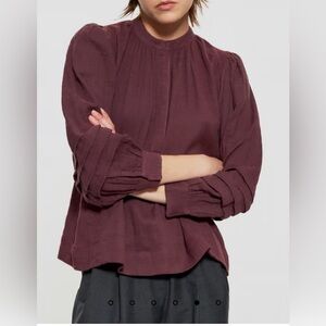 ANTIK BATIK EUGENIE BLOUSE OLD PINK Size M/40 NWT